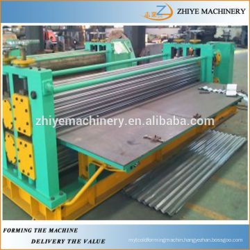 Galvanized Metal Colored Steel Corrugated Profiles Roll Forming Machine China